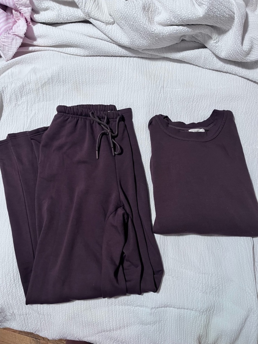 Women's Dark brown Drawstring Sweatpants - Casual Lounge Pants